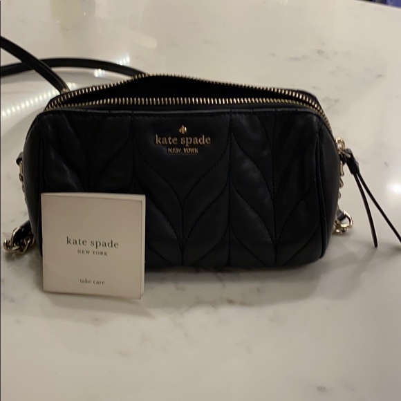 Kate Spade Black Leather Crossbody - Picture 5 of 5